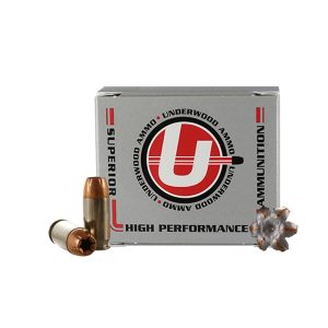 Underwood Ammo Handgun Ammunition 45 Auto (+P) 230gr JHP 1000 fps 20-ct