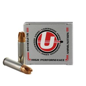 Underwood Ammo Xtreme Penetrator Handgun Ammunition .500 S&W Magnum 420gr Solid Monolithic 1650 fps 20-ct