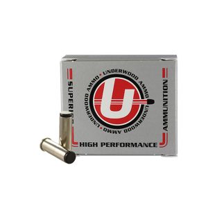 Underwood Ammo Lead Wadcutter Handgun Ammunition 38 Spl 150gr LWC 1000 fps 20-ct