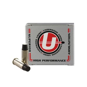 Underwood Ammo Lead Keith-Type Semi-Wadcutter Gas Check .44 Spl 255gr LSWC 20ct