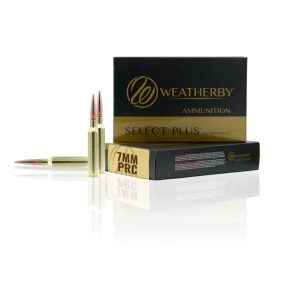 Weatherby Select Plus Rifle Ammunition 7mm PRC 150gr Scirocco 3050 fps 20-ct