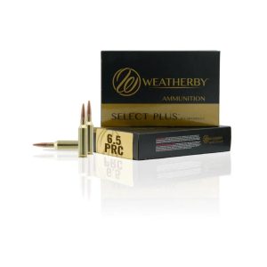 Weatherby Select Plus Rifle Ammunition 6.5 PRC 124gr Hammer Custom 3100 fps 20-ct