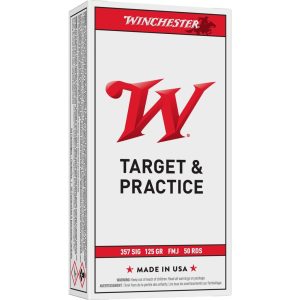 Winchester USA .357 SIG 125 gr FMJ-FP 50ct