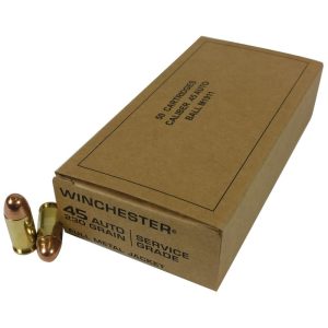 Winchester Military Service Grade .45 ACP 230 gr. FMJ 50ct
