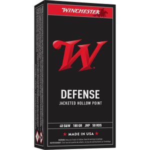 Winchester USA .40 S&W 180 gr. JHP 50ct