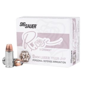 Sig Sauer ROSE 9mm Luger 115gr JHP 20ct