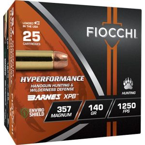 Fiocchi Hyperformance Hunt .357 Rem Mag 140gr HP 25ct