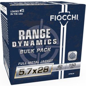 Fiocchi Range Dynamics 5.7x28 FN 41gr FMJ 150ct