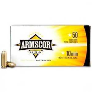 Armscor 10mm 180gr FMJ 50ct