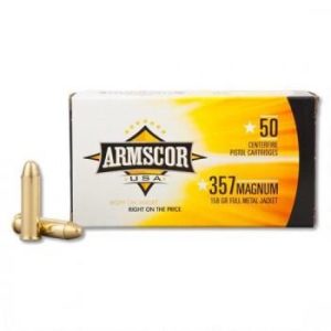 Armscor .357 Mag 158 gr FMJ 50ct