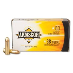 Armscor .38 SPL 158 gr FMJ 50ct