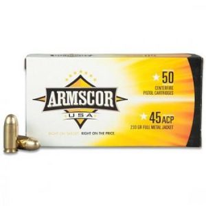 Armscor .45 ACP 230 gr FMJ 50ct