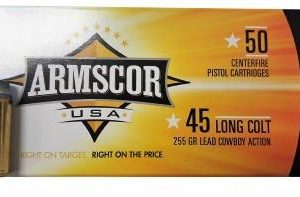 Armscor .45 Colt 255 gr LRN 50ct