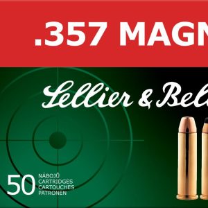 Sellier & Bellot .357 Mag 158 gr FMJ 50ct