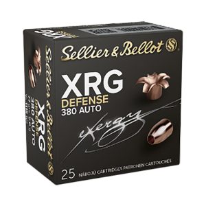 Sellier & Bellot XRG Defense .380 ACP 77gr HP 25ct