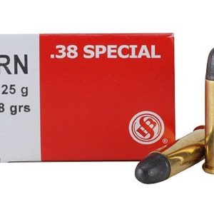 Sellier & Bellot .38 Special 158 gr LRN 50ct