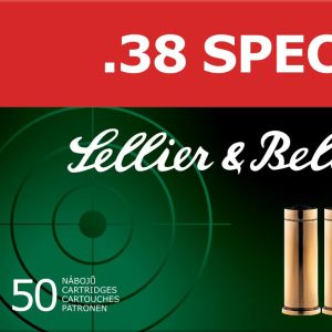 Sellier & Bellot .38 Special 158 gr SP 50ct
