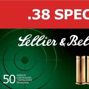 Sellier & Bellot .38 Special 158 gr FMJ 50ct