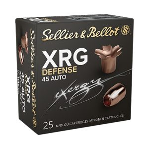 Sellier & Bellot XRG Defense .45 ACP 165gr HP 25ct