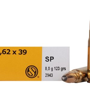 Sellier & Bellot 7.62x39mm 123 gr SP 20ct