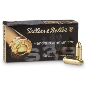 Sellier & Bellot 9mm Luger 124 gr FMJ 50ct