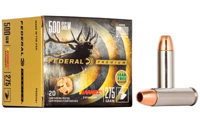 Federal Premium Vital-Shok .500 S&W 275 gr BXP 20ct