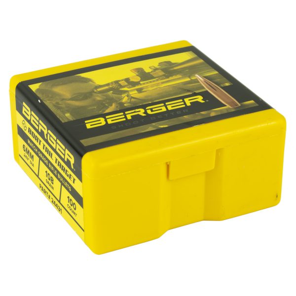 Berger 6mm .243 Dia. 108gn Target BT 100ct - Image 2