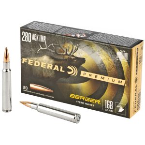 Federal Premium .280 Ackley Improved 168gr Hybrid Hunter 20CT