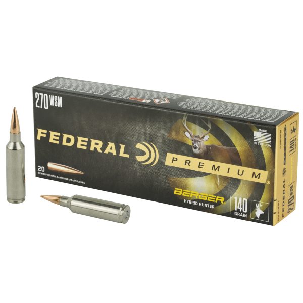 Federal Premium .270 WSM 140gr Hybrid Hunter 20CT