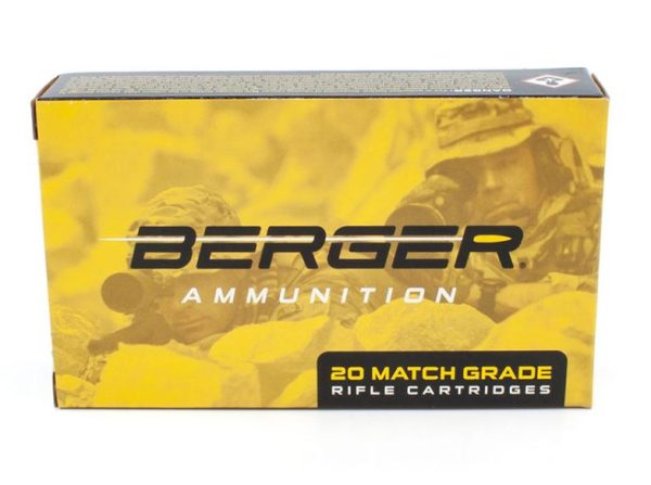 Berger Bullets Hybrid OTM Tactical Match Grade Ammunition  6.5 Creedmoor 130 gr 2921 fps 20-ct