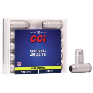 CCI .45 ACP 140 gr #9 shot 10ct