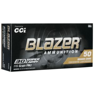 CCI Blazer Brass .30 SC 115 gr FMJ 50ct