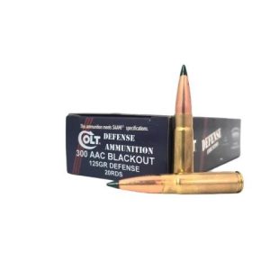 Double Tap Colt Defense .300 AAC Blackout 125gr PT 20ct