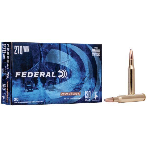 Federal Power-Shok .270 Win 130 gr RNSP 20ct