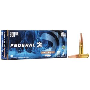 FEDERAL .300 BLACKOUT 120GR POWER-SHOK COPPER AMMO 20ct