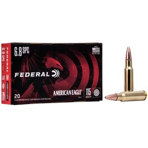 Federal American Eagle 6.8mm SPC 115 gr FMJ 20ct