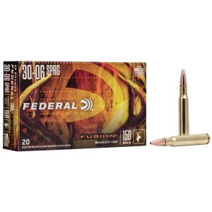 Federal Fusion .30-06 Sprg 150 gr BTSP 20ct