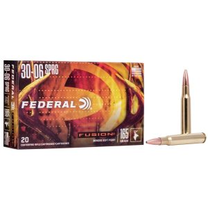 Federal Fusion .30-06 Sprg 165 gr BTSP 20ct