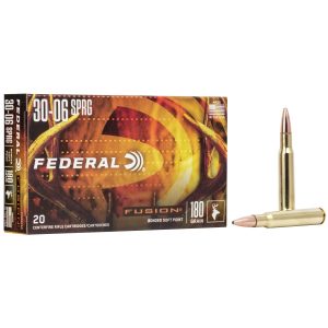 Federal Fusion .30-06 Sprg 180 gr BTSP 20ct