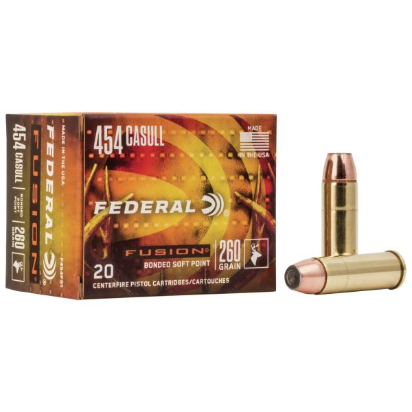 Federal Fusion .454 Casull 260 gr FFSN 20ct