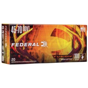Federal Fusion .45-70 Govt 300 gr SP 20ct