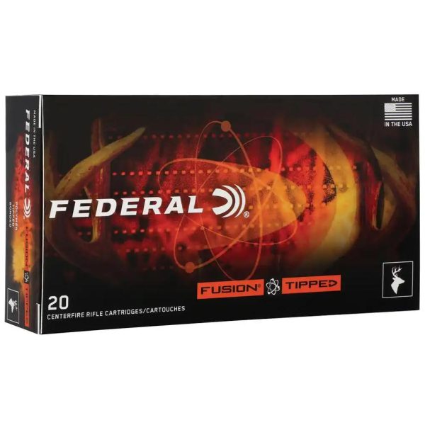 Federal Fusion Tipped Rifle Ammunition 6.5 PRC 140gr PT 2975 fps 20-ct