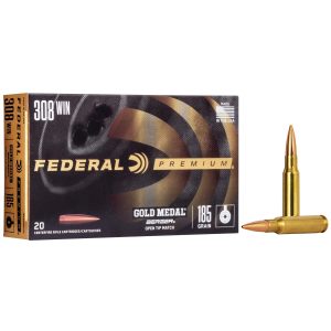 Federal Gold Medal Berger Juggernaut .308 Win 185 gr OTM 20ct