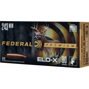 Federal Premium ELD-X .243 Win 90gr HP 20ct