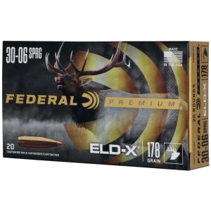 Federal Premium ELD-X .30-06 SPRG 178gr PT 20ct