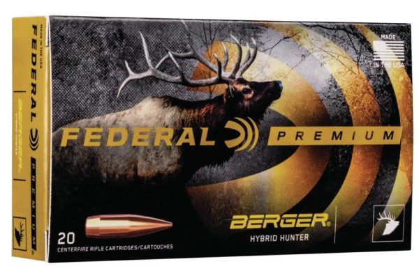 Federal Classic Hunter Berger Hybrid Rifle Ammunition .300 WSM 185 gr BTHP 2950 fps 20-ct