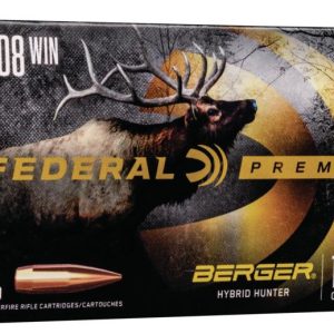 Federal Classic Hunter Berger Hybrid .308 Win 168 gr BTHP 20ct