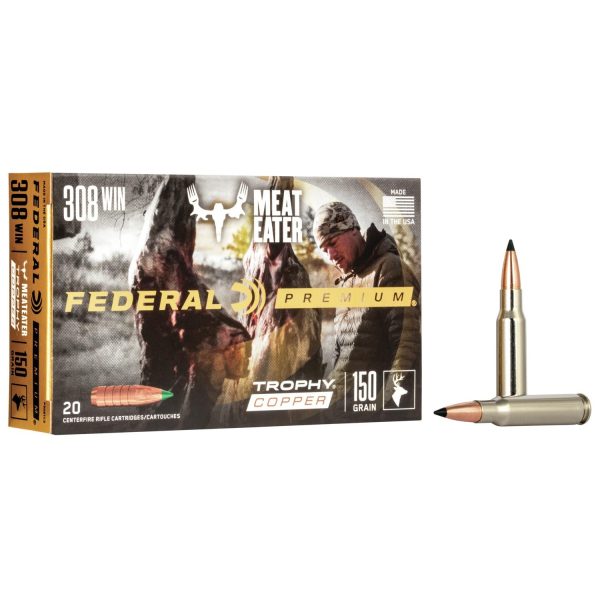 Federal Premium Trophy Copper .308 Win 150 gr TC 20ct