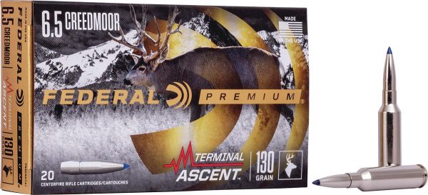 Federal Terminal Ascent 6.5 Creedmoor 130 gr 20ct