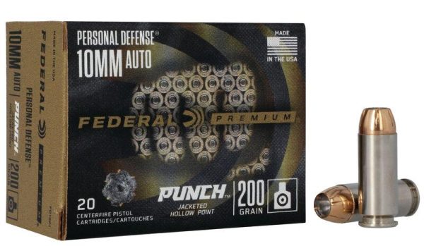 Federal Personal Defense Punch 10mm Auto 200gr JHP 20ct